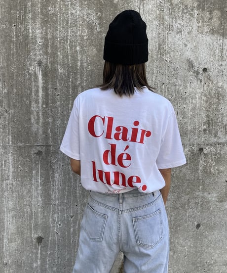 フレンチロゴTシャツ(ホワイト）