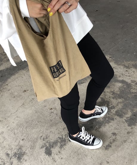 POSTGENERALロゴショッパーバッグ(3color)