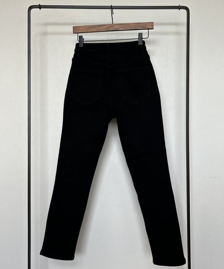 裏起毛ストレッチブラックスキニーデニム(3size)
