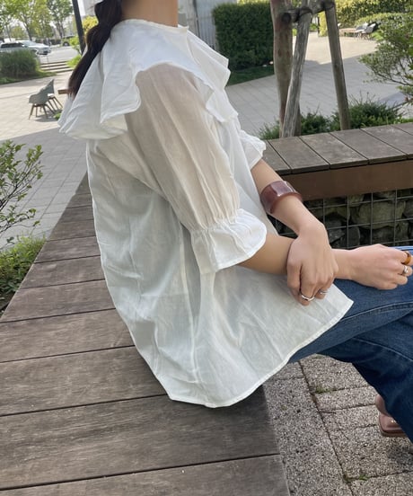 ビッグカラーブラウス
