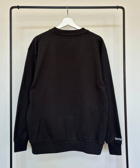 デッドベアサガラ刺繍ビッグスウェット(チャコール)