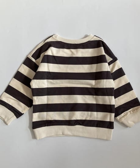 【kids】太ボーダースウェット(3color/3size)