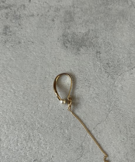 Hang Pearl Earcuff(2color)