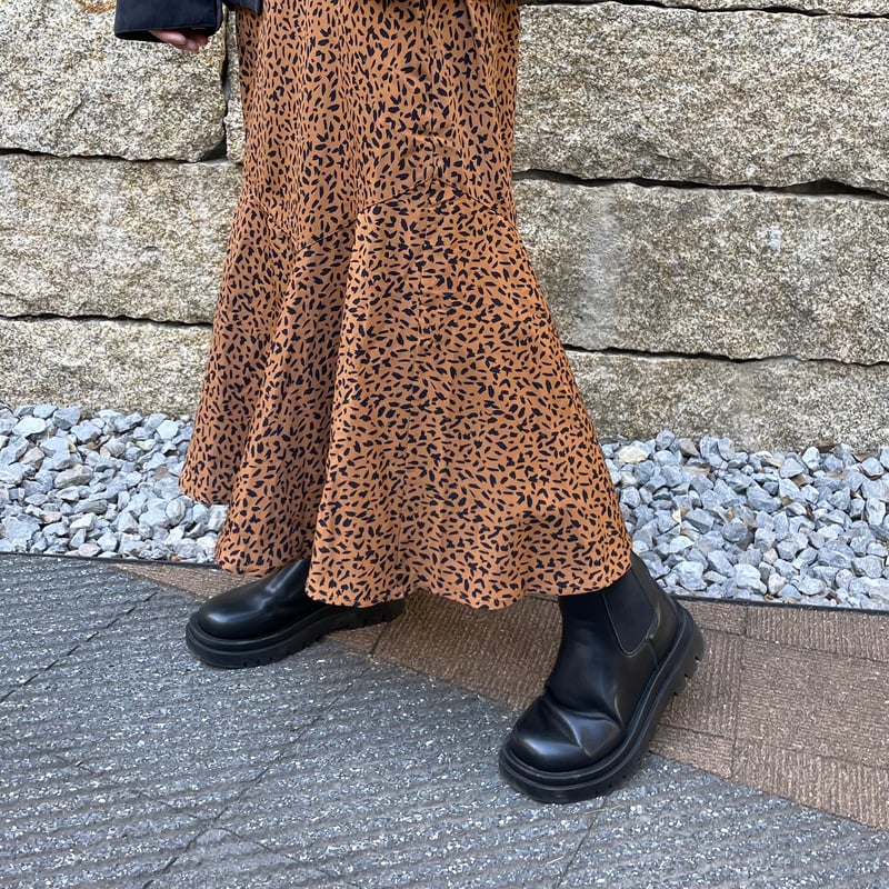 レオパード柄マーメイドロングスカート | COPINE