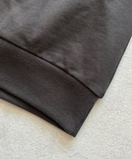 デッドベアサガラ刺繍ビッグスウェット(チャコール)