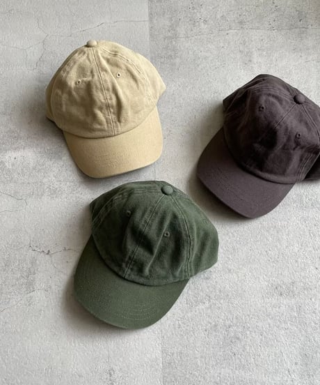 【kids】ワンウォッシュキャップ(3color)
