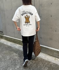 セルフカットプリーツパンツ(ブラック)