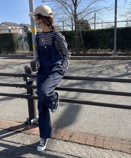 デニムサロペット