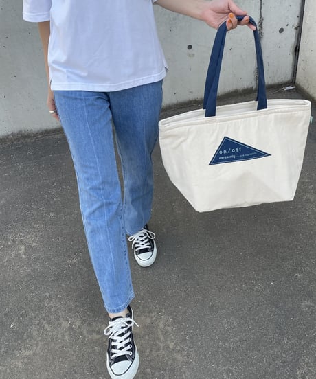 アウトドアにも！保冷キャンバストートバッグ(2color)