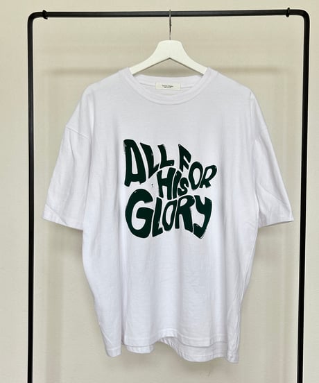 レタリングTシャツ(ホワイト)