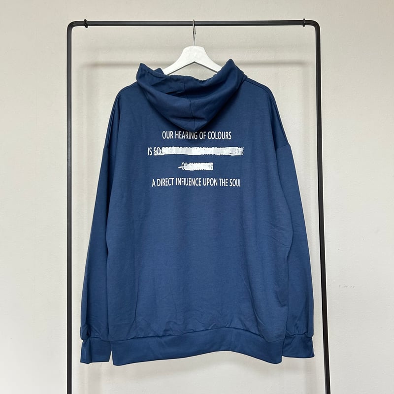 バックプリントパーカー(ネイビー) | COPINE