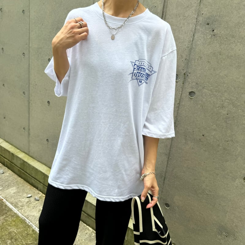 バックプリントビッグTシャツ(ホワイト) | COPINE バックプリントビッグTシャツ(ホワイト) | COPINE