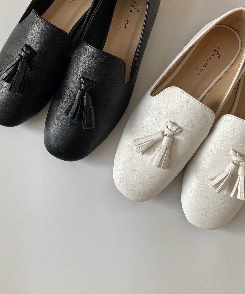 タッセル付きオペラシューズ(2color/2size) | COPINE