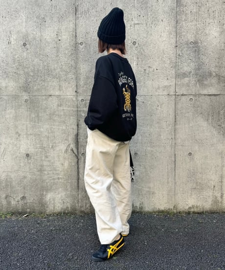 フロントバックTIGER刺繍スウェット