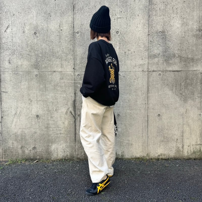 フロントバックTIGER刺繍スウェット | COPINE