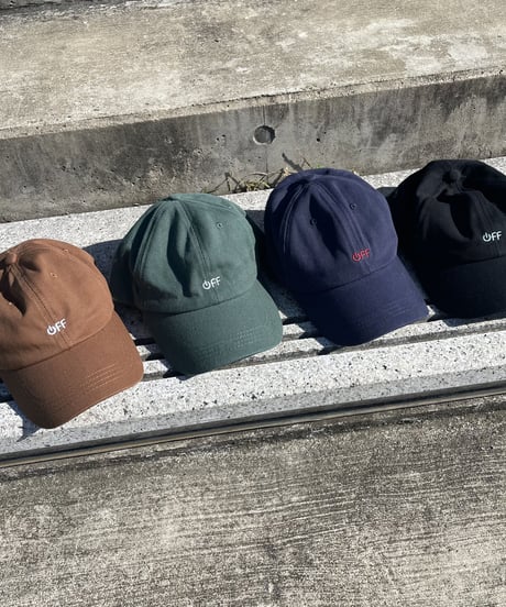 off英字ロゴキャップ(4color)