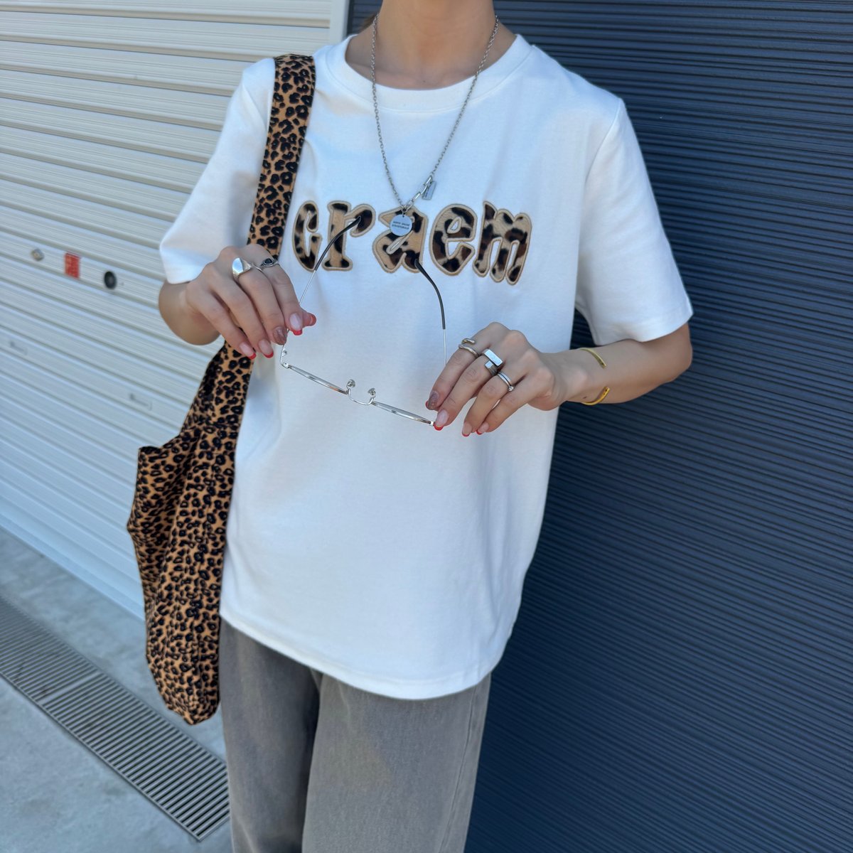 レオパードロゴTシャツ | COPINE