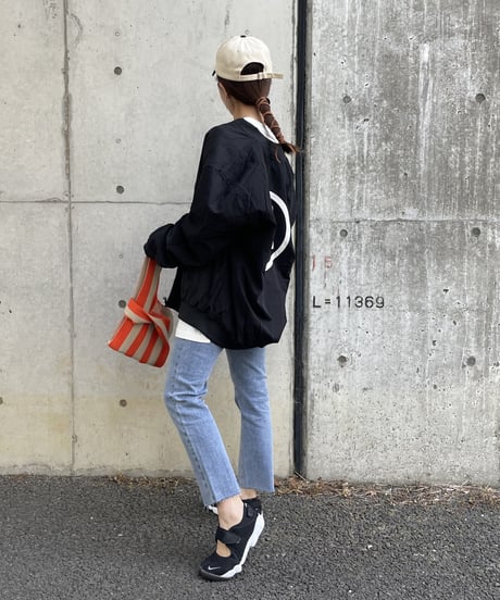 【men's/lady’s】ユニセックス！リバーシブルニコちゃんMA–1(2color/5size)