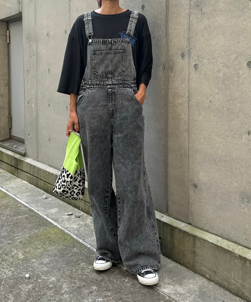 デニムワイドオーバーオール | COPINE