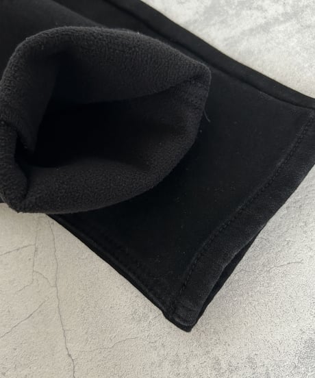裏起毛ストレッチブラックスキニーデニム(3size)