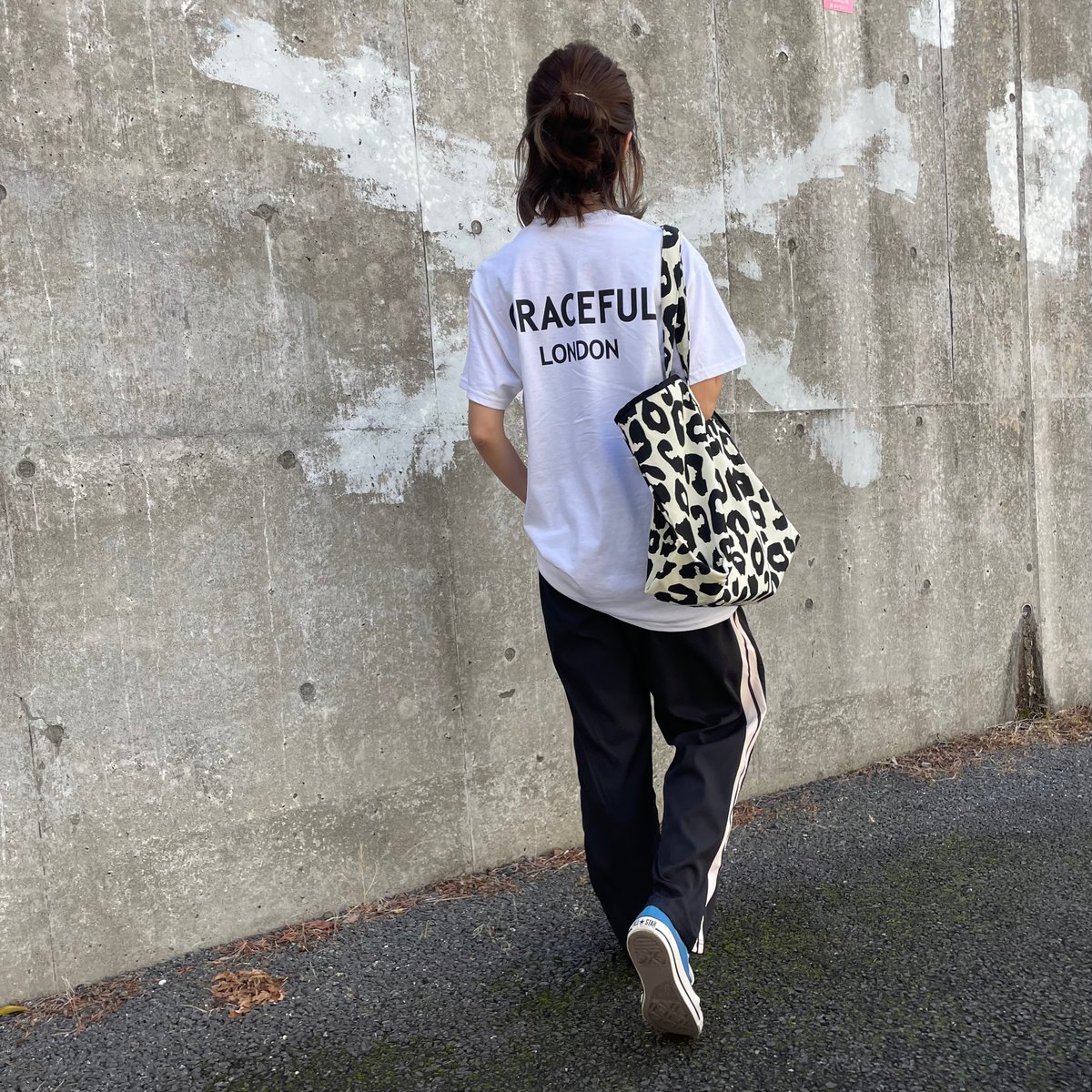 バックプリントtシャツ(ホワイト) | COPINE