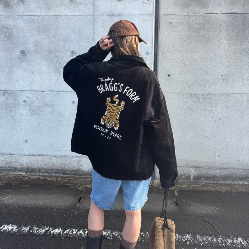 TIGER刺繍コーデュロイジャケット | COPINE