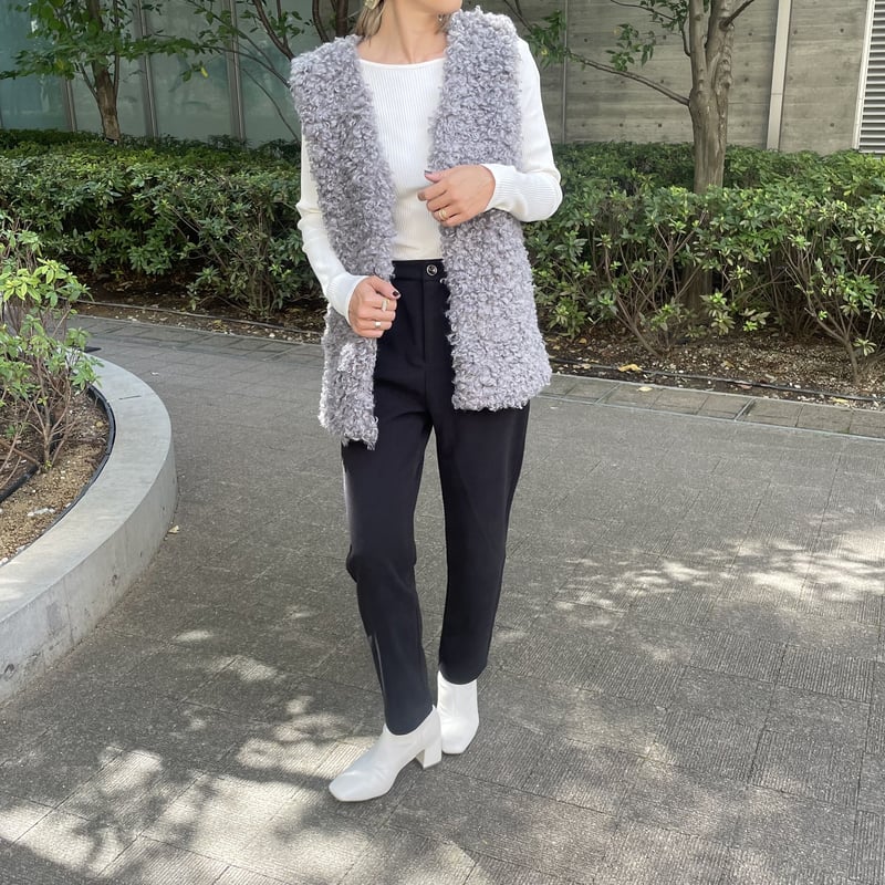 プードルファーベスト(グレー) | COPINE