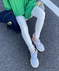 スリムフィット起毛レギンスパンツ(2color)