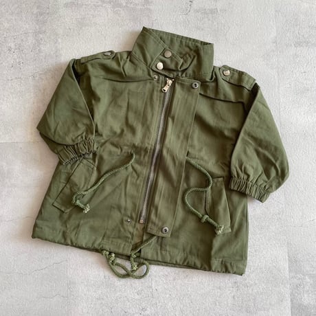 【kids】ミリタリーデザインコート(2size)