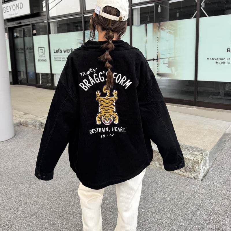 TIGER刺繍コーデュロイジャケット | COPINE