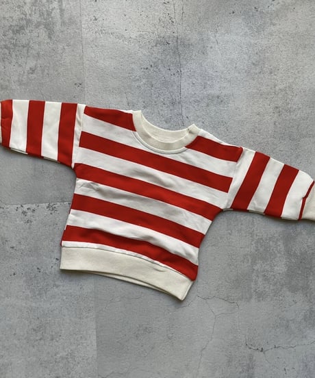 【kids】太ボーダースウェット(3color/3size)