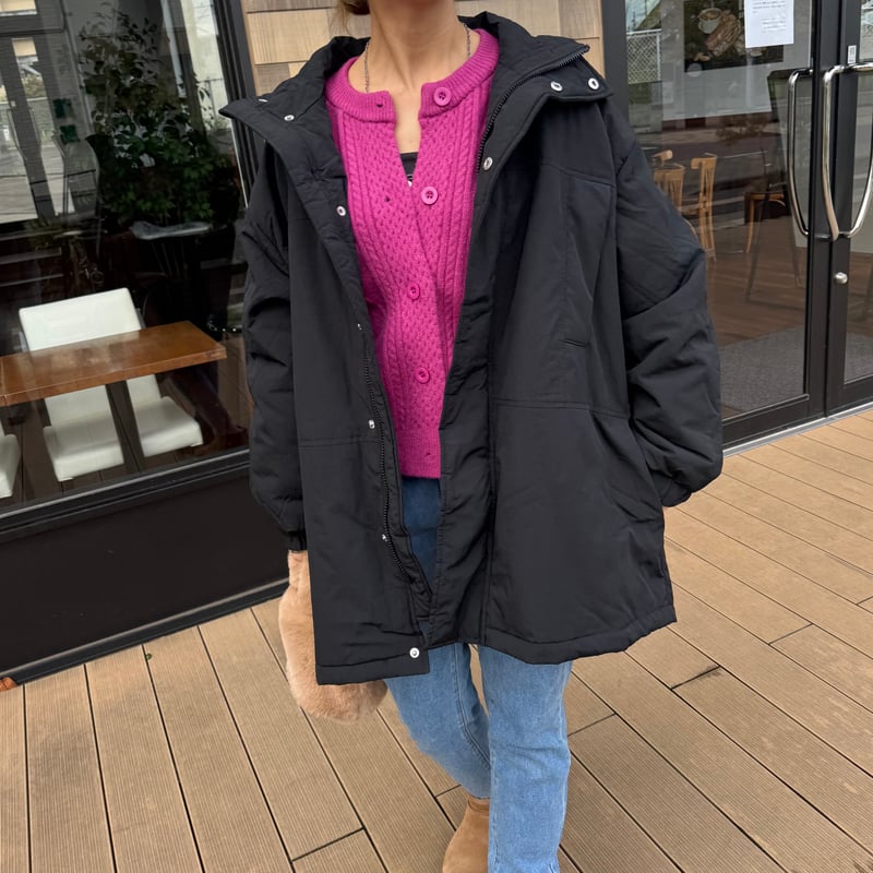 ルーズシルエット中綿ダウンマウンテンジャケット | COPINE