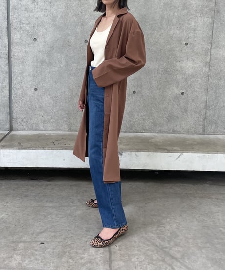 【OUTLET】シンプルロングシャツ