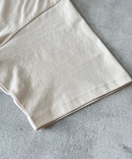 tigerサガラ刺繍Tシャツ(アイボリー)