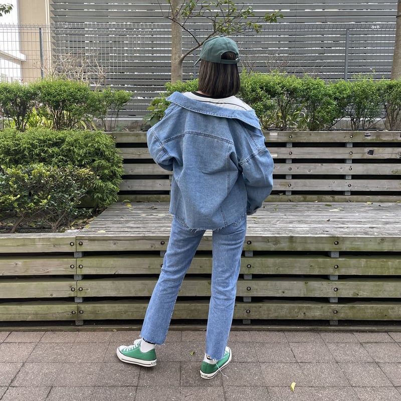 美品】 ストレートデニム （FRAMeWORK - 美品 FRAMeWORK ストレート  