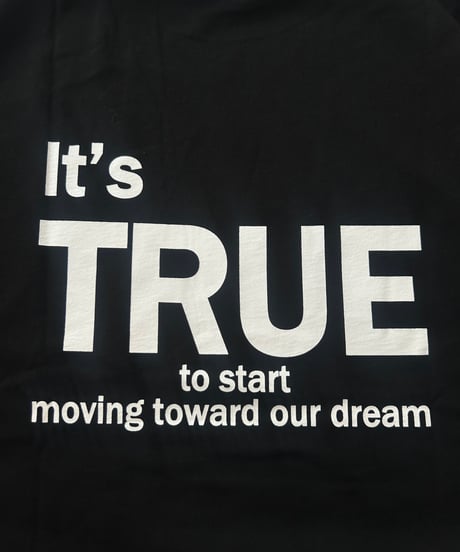 バックプリントビッグtシャツ (ブラック)