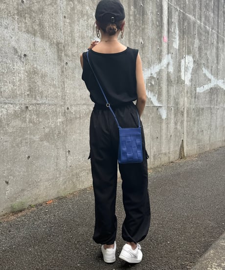 ミリタリーカーゴパンツ(ブラック)
