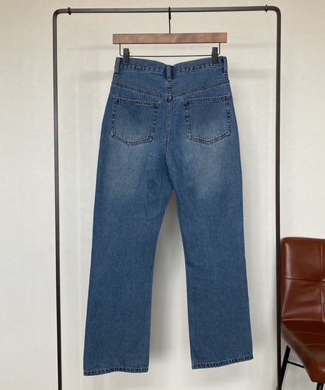 ストレートデニムパンツ(2size)