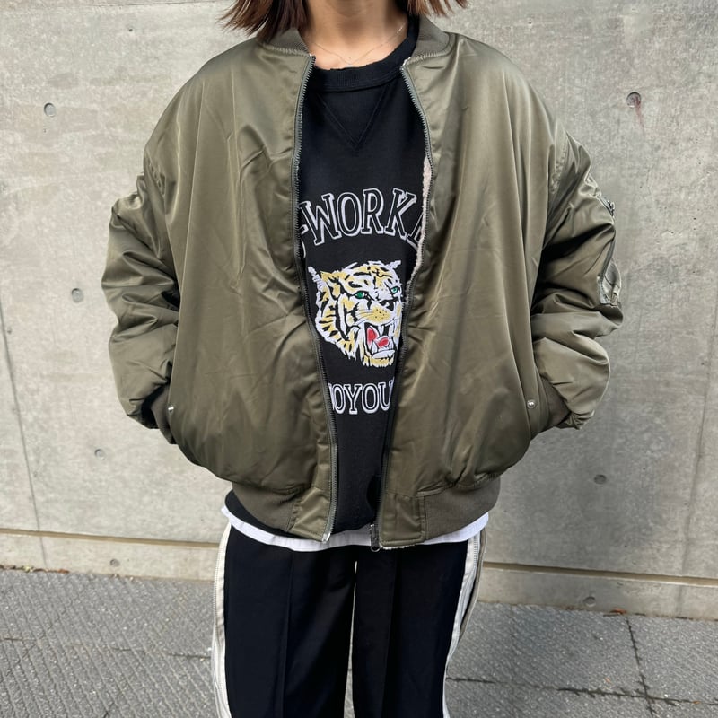 ボア×MA1リバーシブルブルゾン | COPINE ボア×MA1リバーシブルブルゾン | COPINE