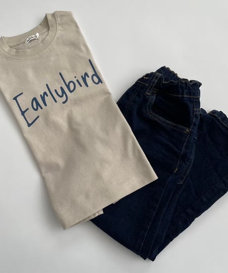 【kids】Early bird tシャツ(110〜150)