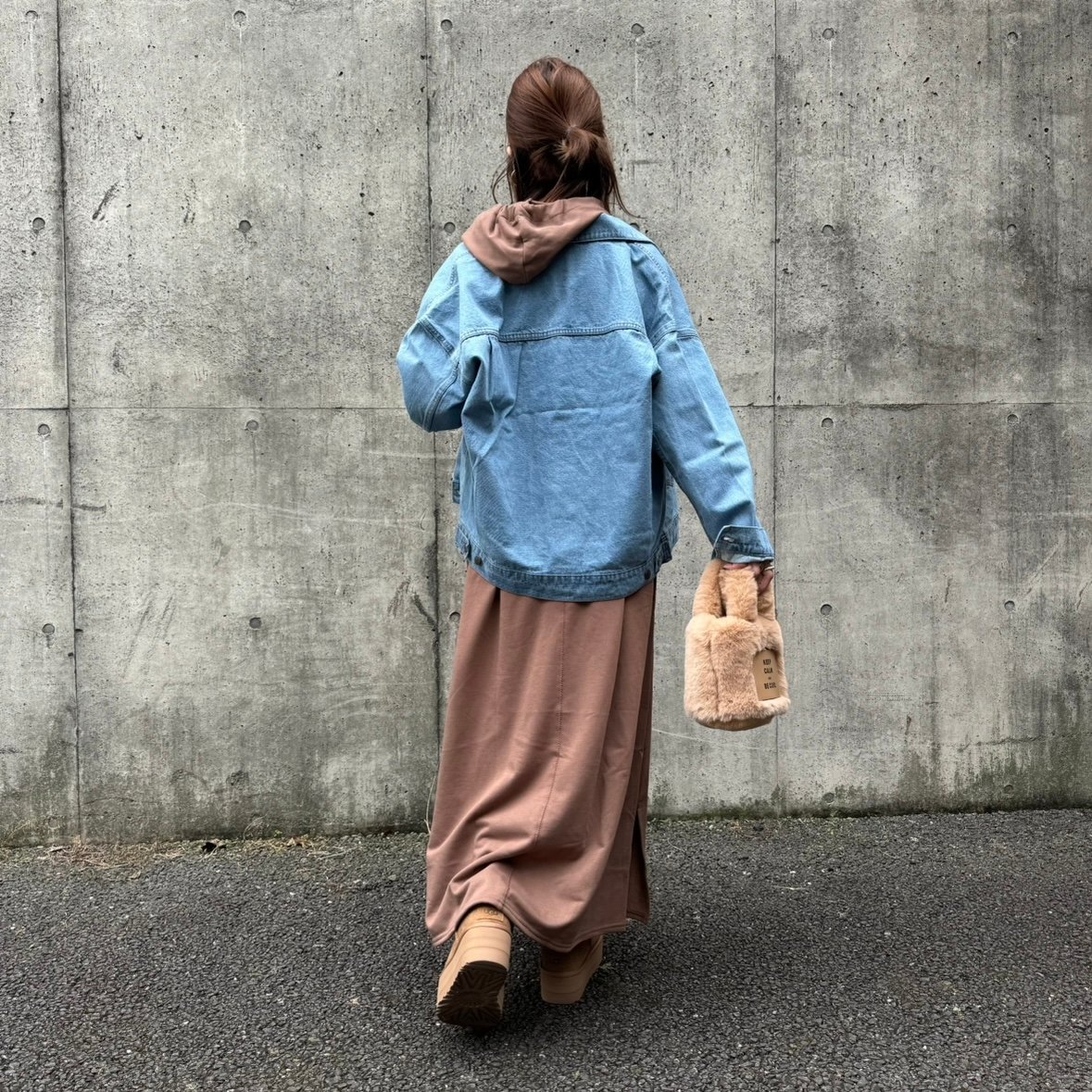 パーカーロングワンピース | COPINE