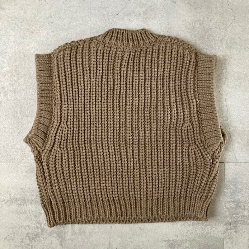 ◾️専用◾️ ★CELINE★ ニットベスト オーバサイズゼブラ柄Vネックニットベスト BM0916 【MASONPRINCE