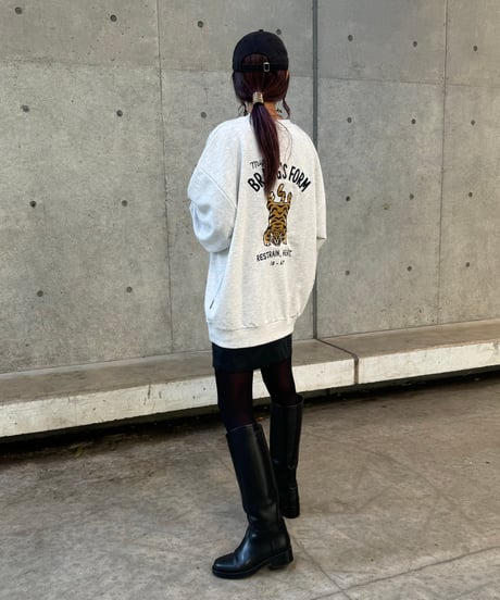 フェイクレザースカート