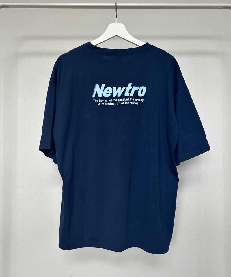 シンプルロゴビッグシルエットTシャツ(ネイビー) | COPINE