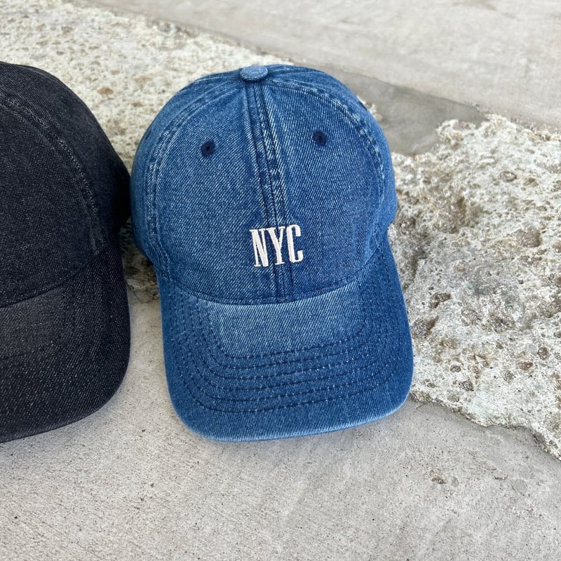 NYC刺繍デニムキャップ(3color) | COPINE