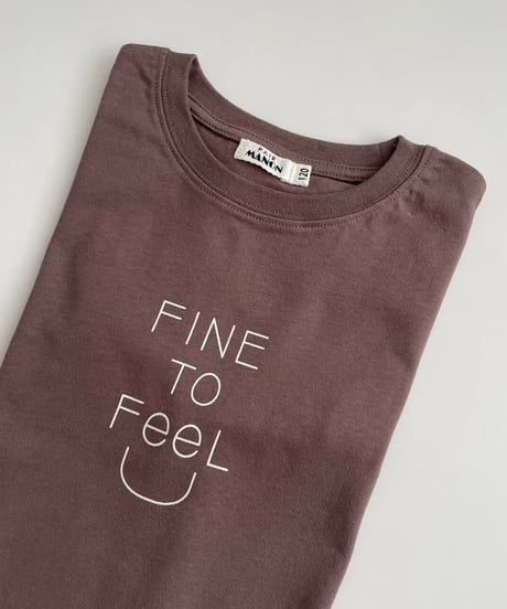 【kids】フロントプリントモカtシャツ(110〜150)