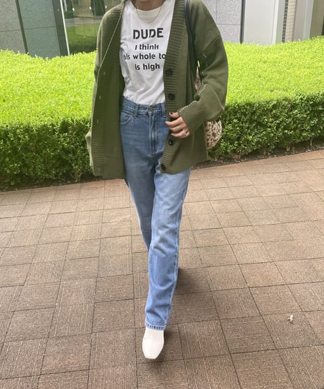 ストレートデニムパンツ(2size)