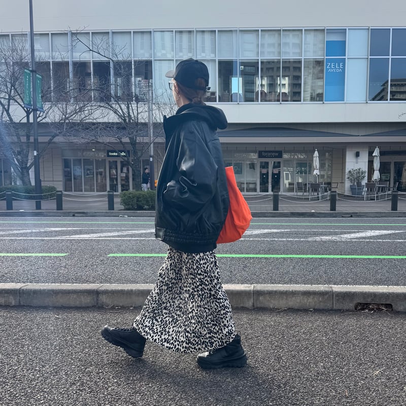 レオパードプリーツスカート | COPINE