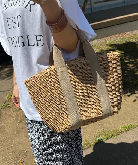 2WAYペーパーかごバッグ