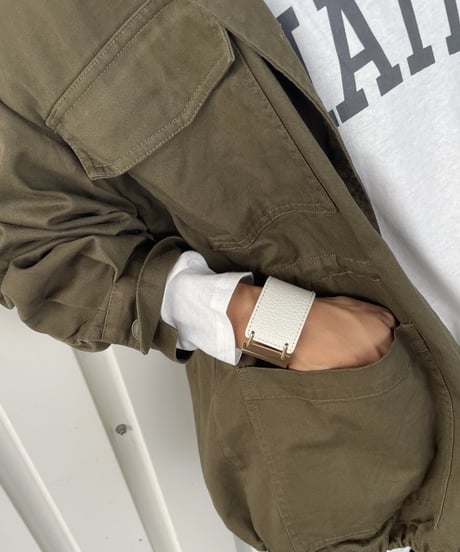 本革レザーバングル